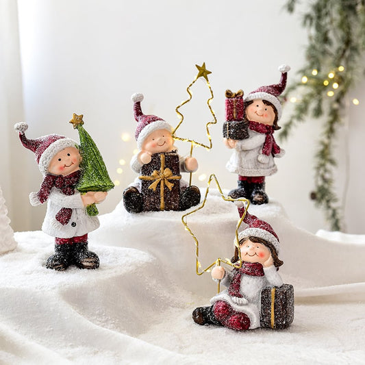 🔥Last Day 49% OFF🎄Whimsical Christmas Elf Figurines