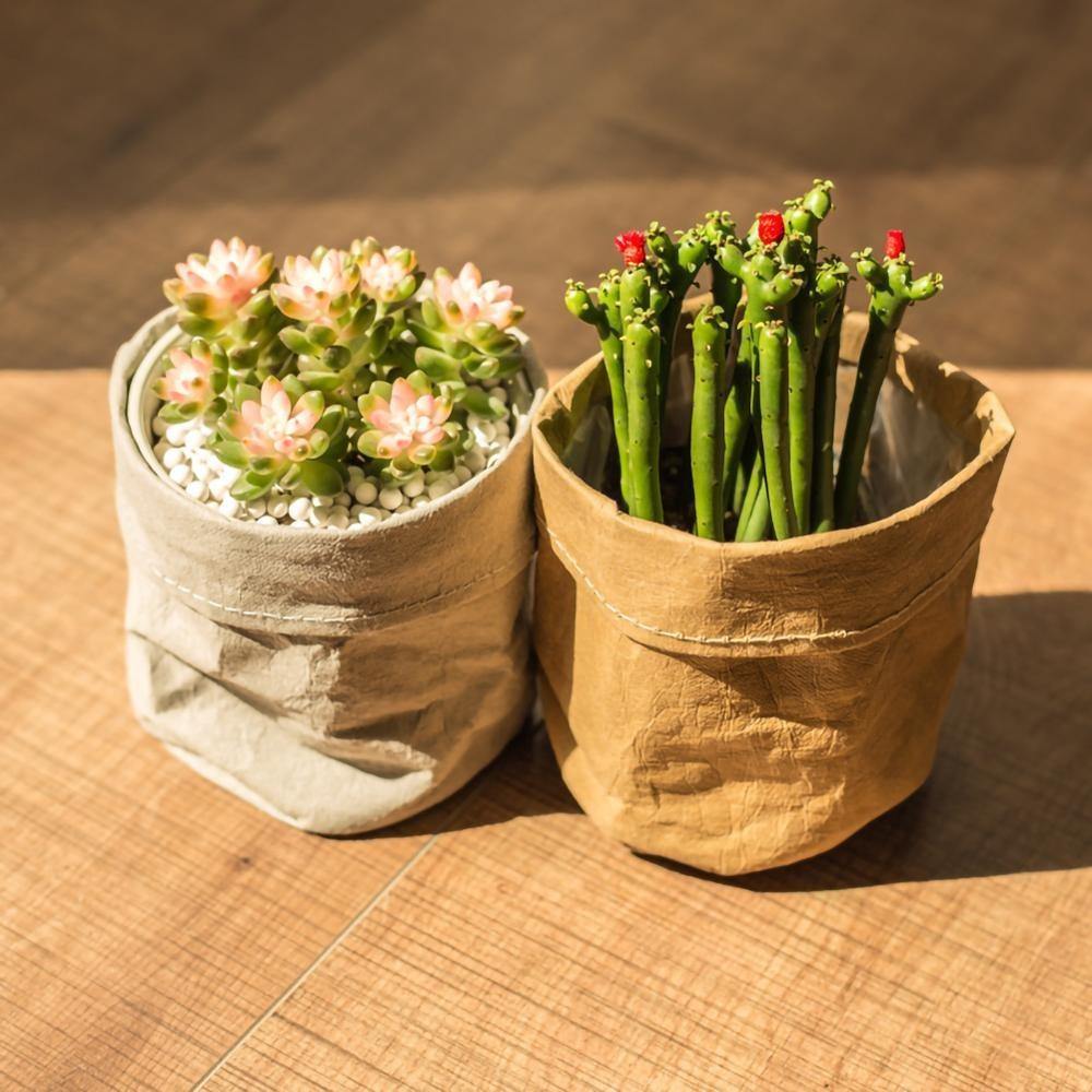 Sac de jardinière en papier écologique imperméable