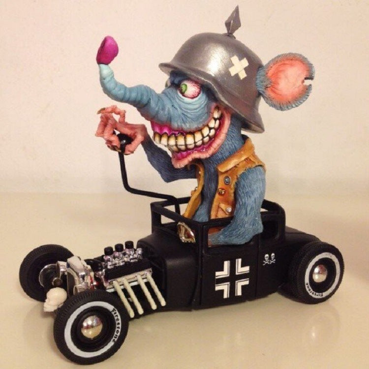 😈Rat Fink Collectible Model Toy -Spooky Halloween Decoration🔥【Buy 2 Free Shipping】