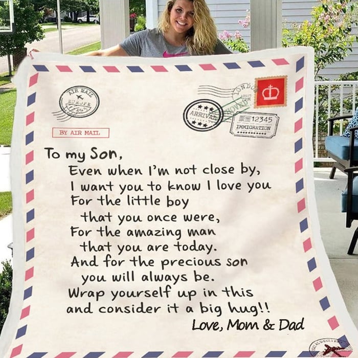 🎁Daughter's Gift - Letter Blanket Gift- Sweet Words To My Daughter (49% OFF TODAY)