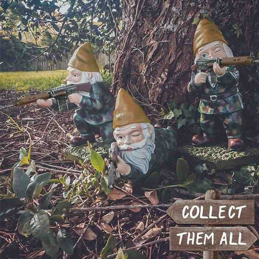 Amusing Army Gnome