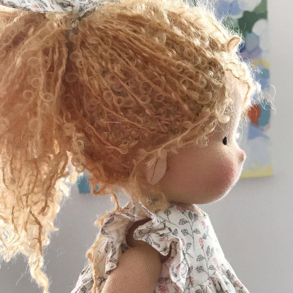 Handmade Knitted Doll - Katie