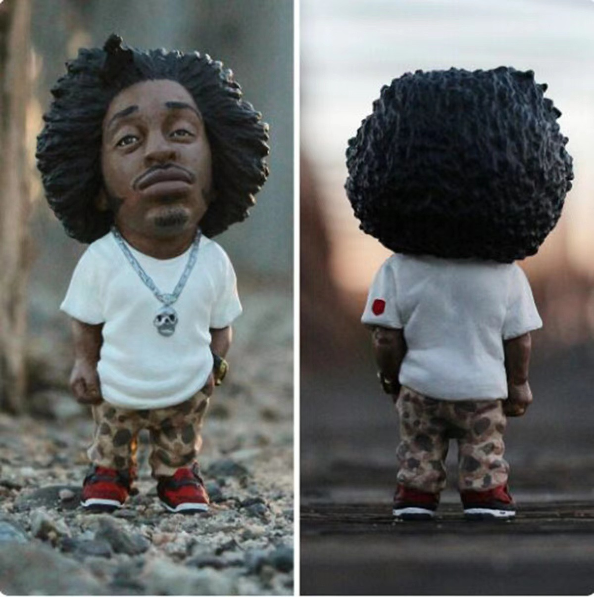 ( ️ Last Day Promotion - 50%OFF)Rapper Sculpture Garden Homies/Home De ...