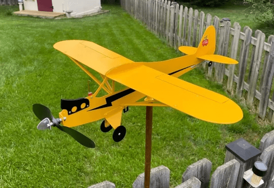 💐MOTHER'S DAY PRE-SALE💝 Piper J3 Cub Airplane Weathervane