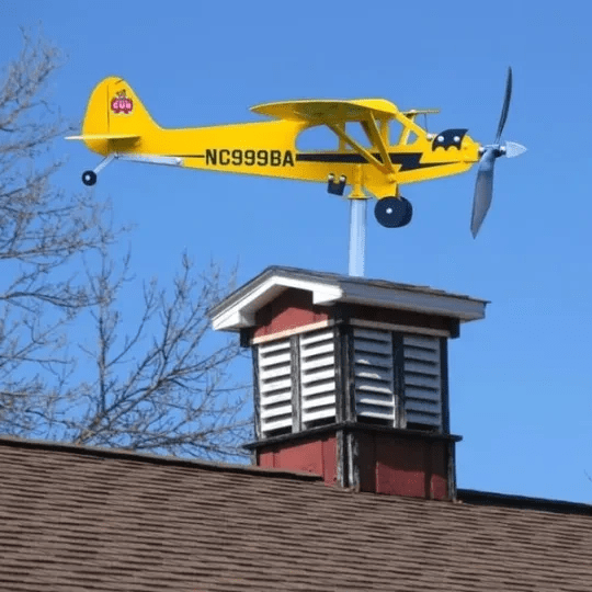 💐MOTHER'S DAY PRE-SALE💝 Piper J3 Cub Airplane Weathervane