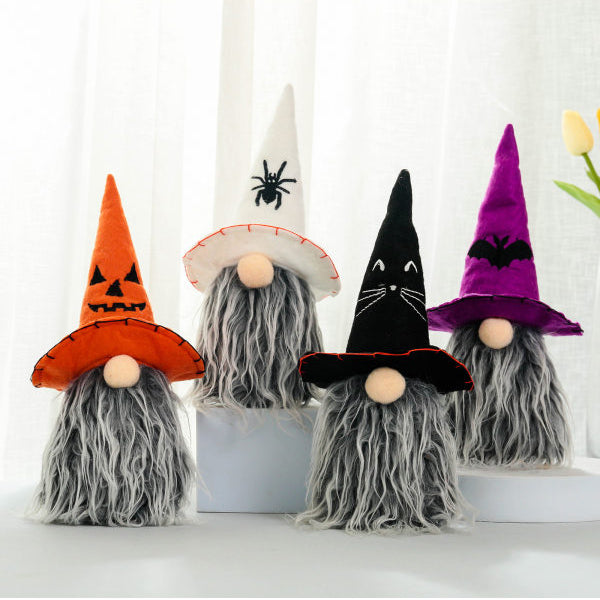 Halloween Cloak Hat Gnome