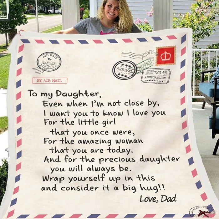 🎁Son's Gift - Letter Blanket- Sweet Words To My Son (49% OFF TODAY)