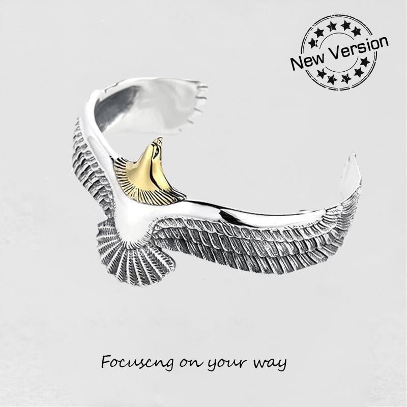 ''Focusing On Your Way'' Eagle Bracelet