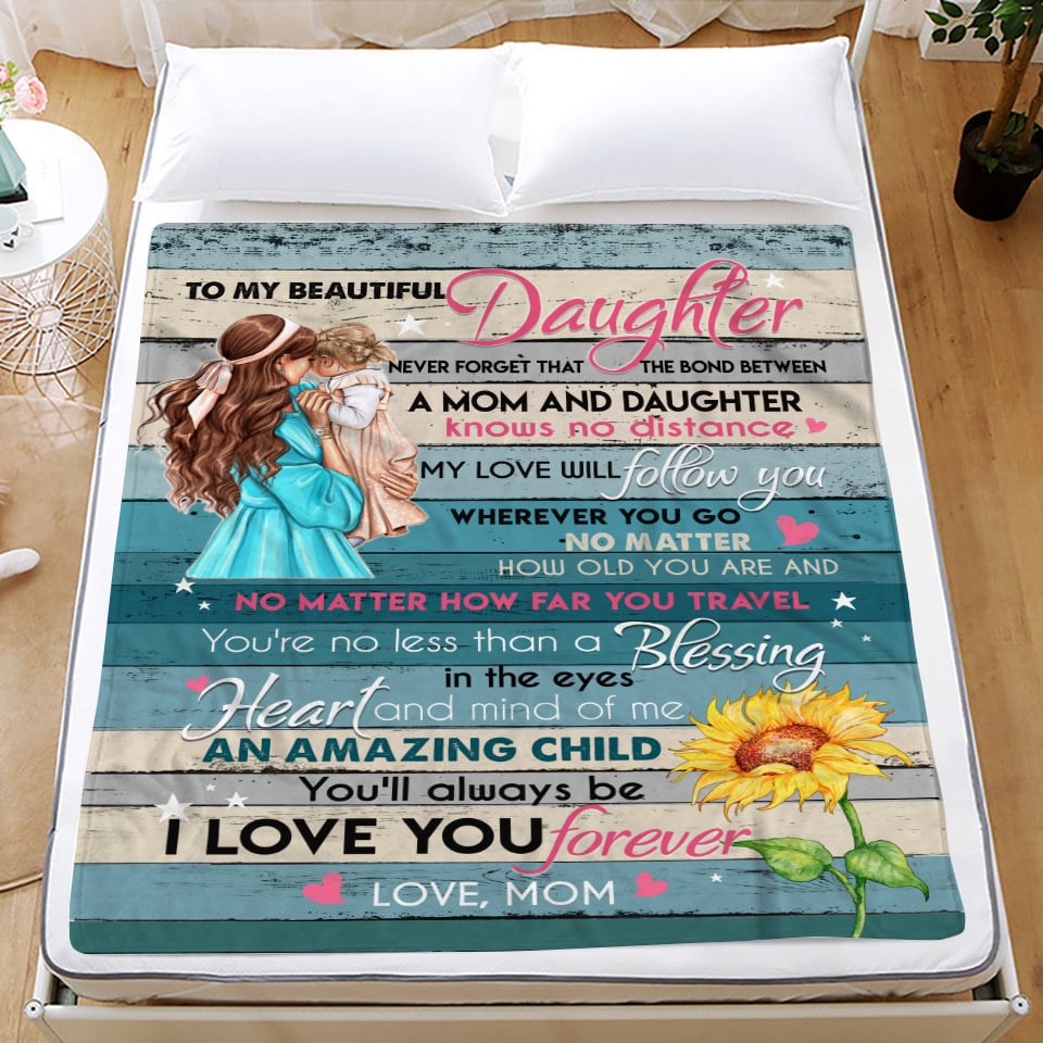 🎁Daughter's Gift - Warm Gift Blanket (49% OFF TODAY)