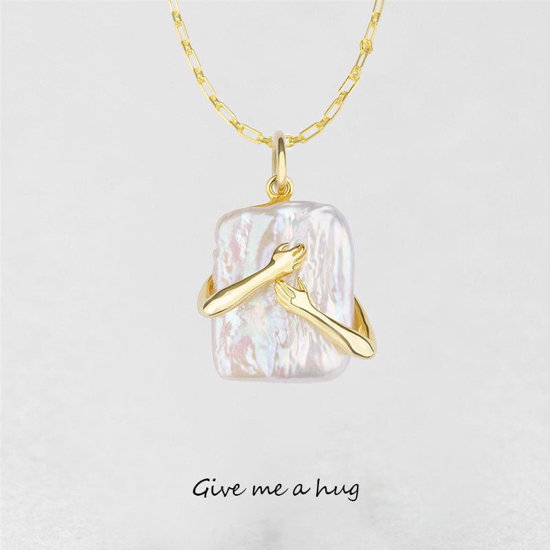 '' Give Me A Hug '' Necklace