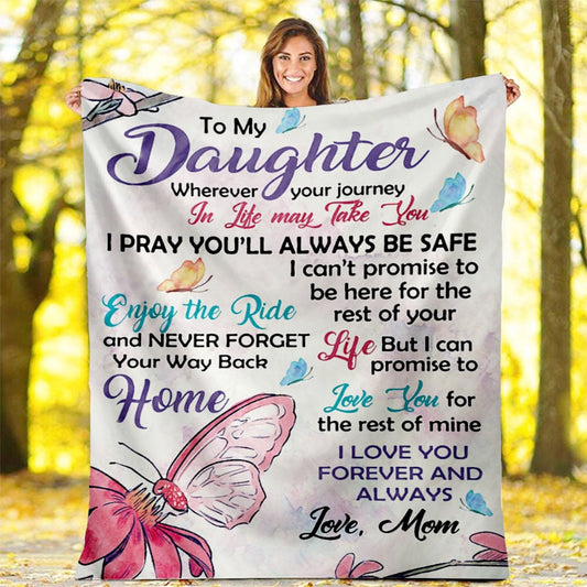 🎁Daughter's Gift - Warm Gift Blanket (49% OFF TODAY)