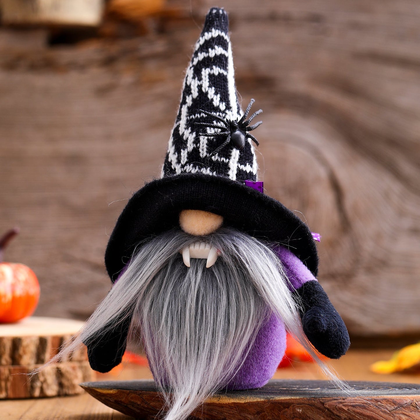 Purple Halloween Gnome