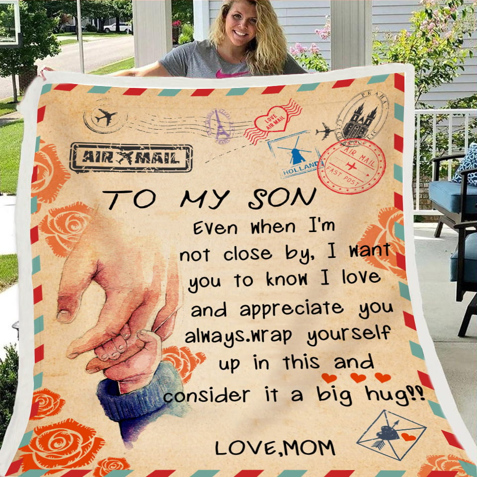 🎁Son's Gift - Warm Gift Blanket (49% OFF TODAY)