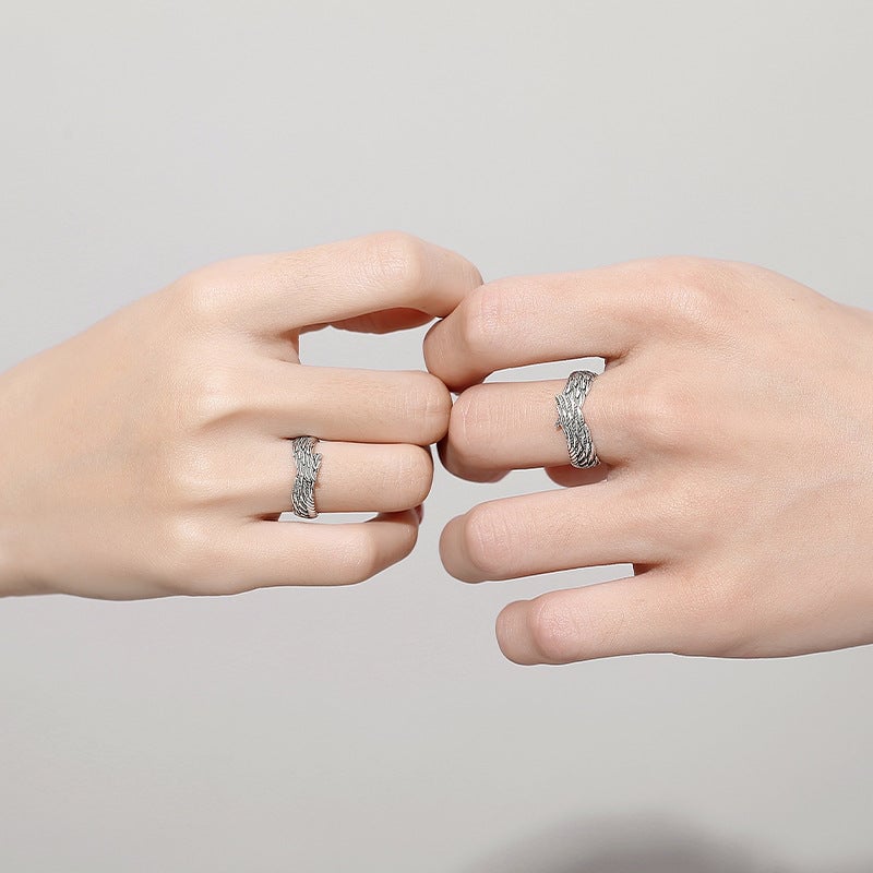 ''I will be always here with you'' Angel Wing's Protect Ring