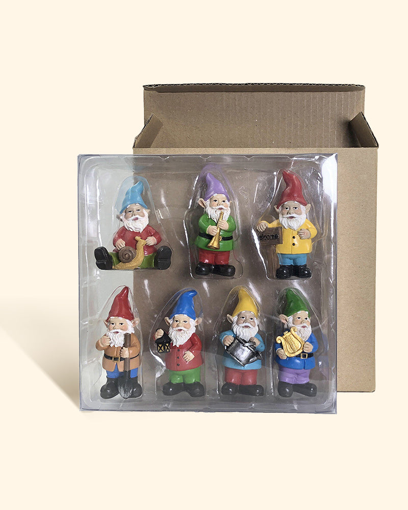 Seven Tiny Gnomes Christmas Gift Box(7 pcs)