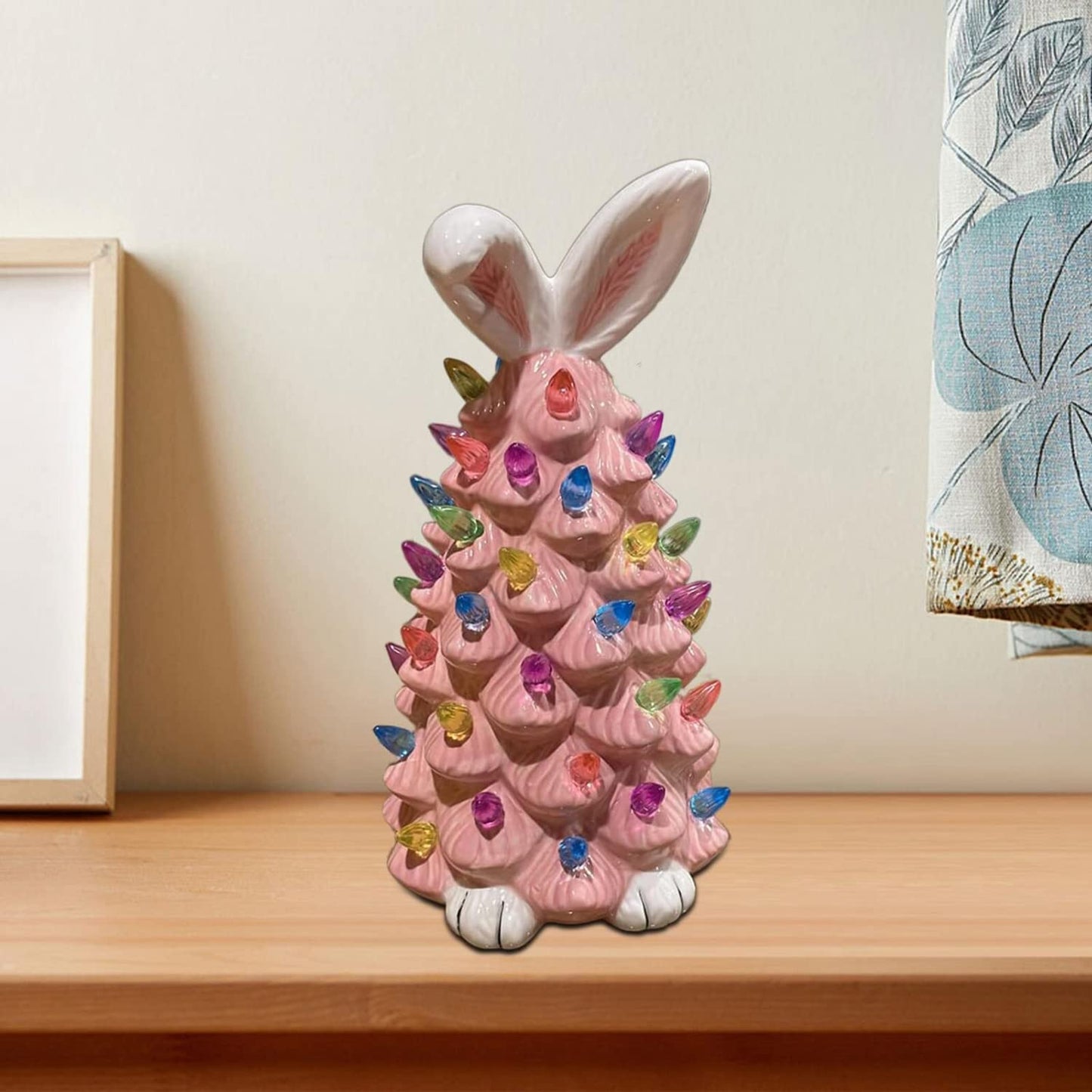 Last Day 75% Off 🐰Easter Pink Bunny Tree