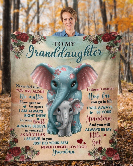 🎁Granddaughter's Gift - Warm Gift Blanket (49% OFF TODAY)