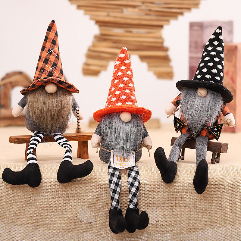 Halloween Long-Legged Gnome