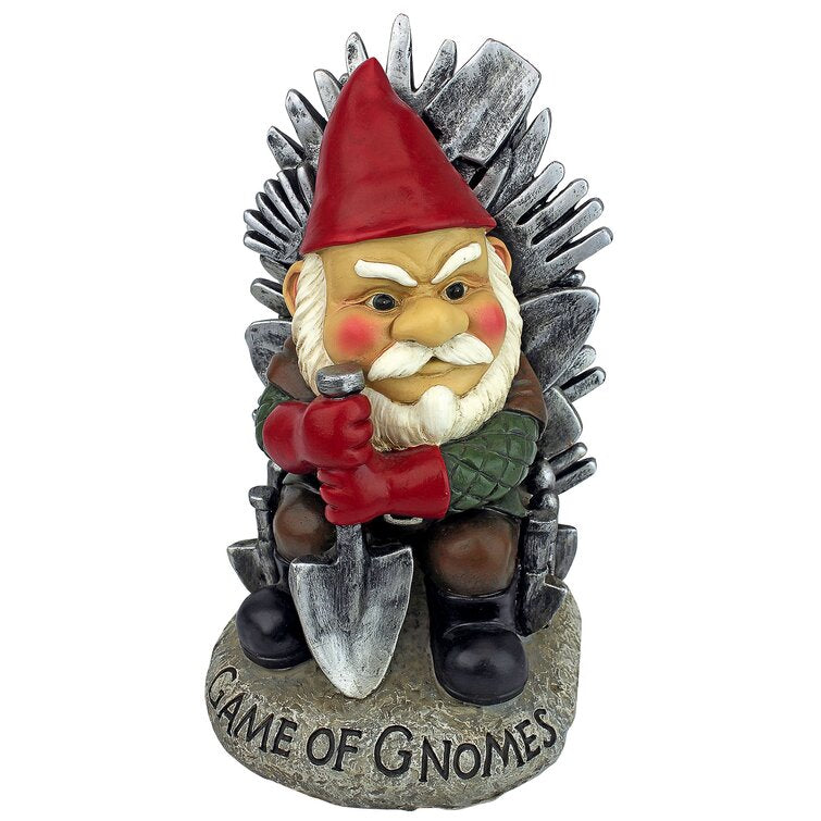 Game of Gnomes Garden Statue