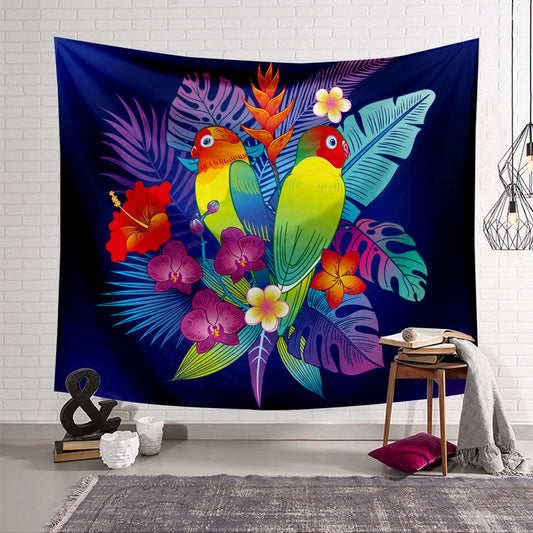 🎁Parrot Style Wall Hanging Blanket ( 49% OFF Today )