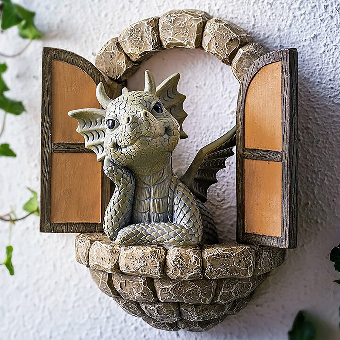 Art Baby Dragon Sculpture Garden/Home Decor