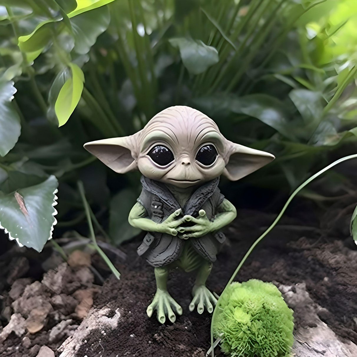 Mysterious Alien Figurines--Hand Carved Figurines