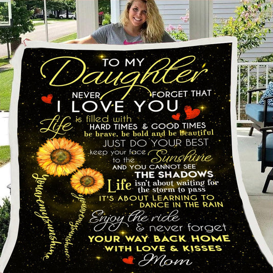 🎁Daughter's Gift - Warm Gift Blanket (49% OFF TODAY)