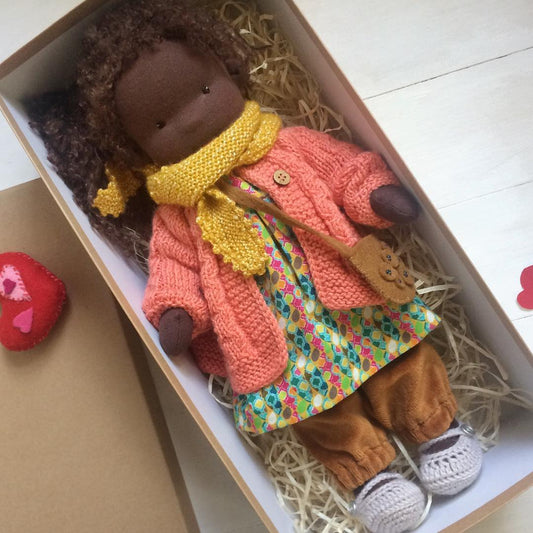 Handmade Knitted Doll - Alina