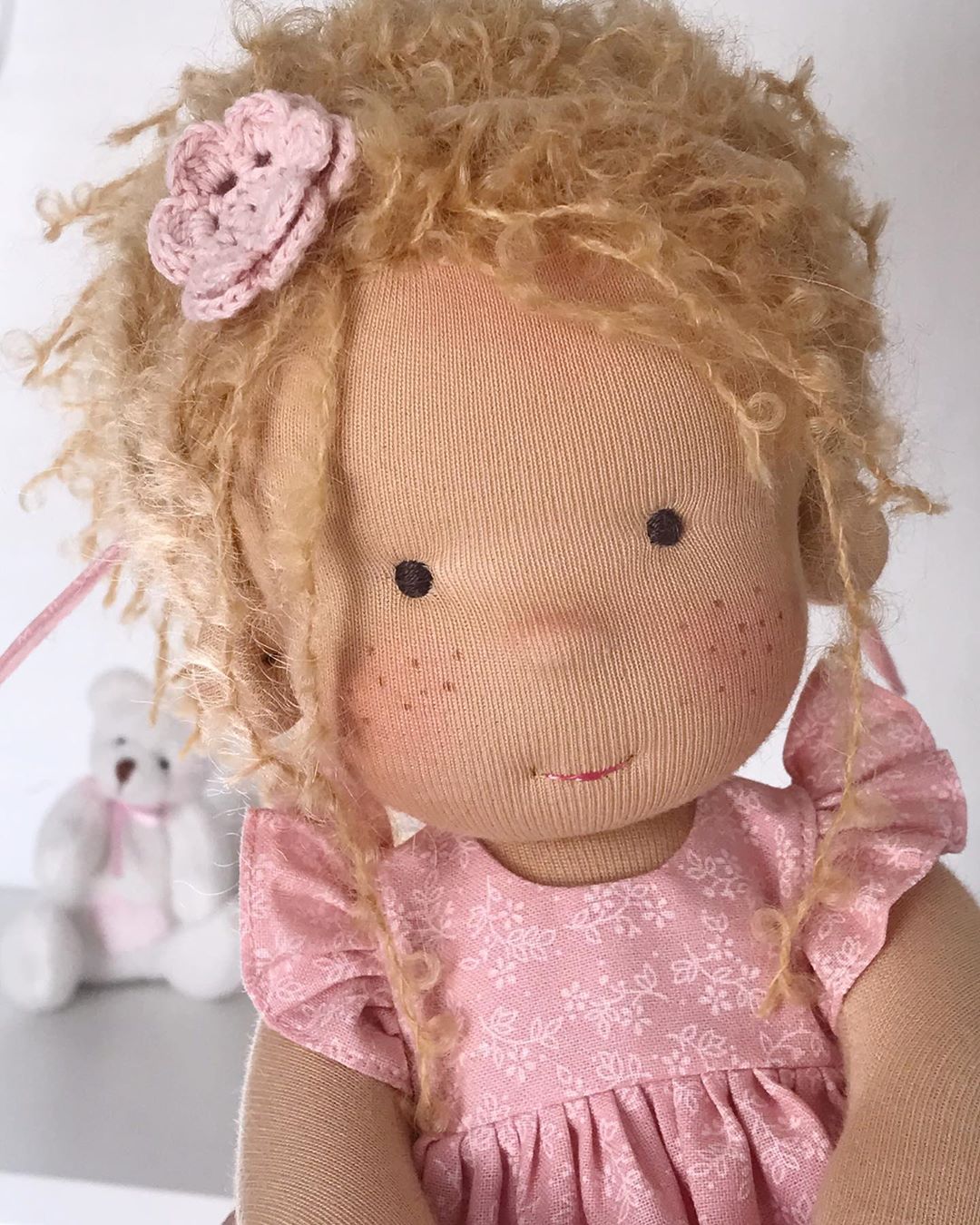 Handmade Knitted Doll - Anila