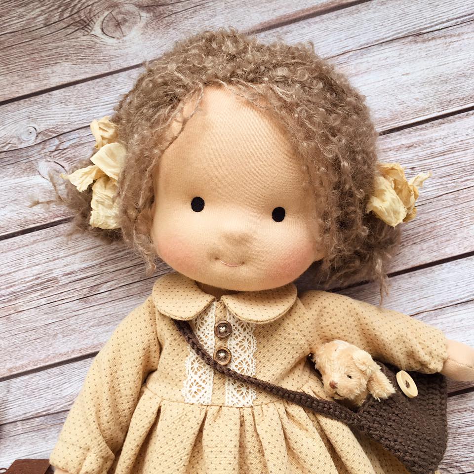 Handmade Waldorf Doll - Nancy