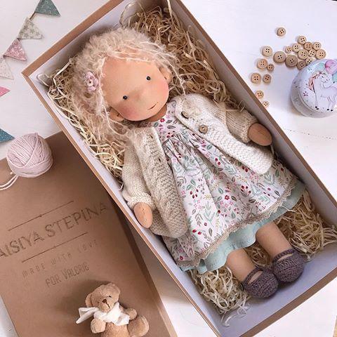 Handmade Knitted Doll - Belen