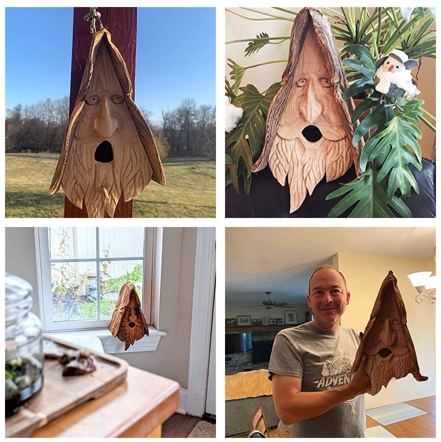 Happy spirit birdhouse-Buy 2 Free Shipping